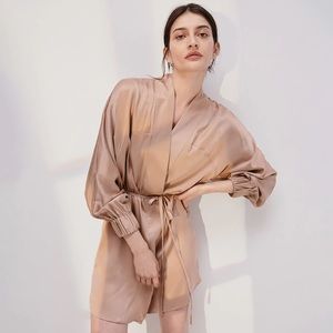 NWOT Lunya Washable Silk Robe